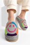 Women'S, Velvet, Smiling Face Figured, Wool Inside, Silent Sole House Slippers - 2