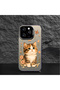 Realme 12 Lite Compatible Silicone Edge Hard Back Case Cat Pattern Loving Couple Phone Case - 5