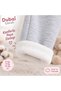 Baby Girl 2 Piece Plush Detailed Coat and Pants Set 6-9-12 Months - 5