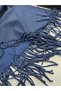Double-Sided Premium Cashmere Shoulder Shawl & Scarf 70 X 200 cm Double Color Fringed - 4