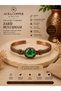 Natural Stone Copper Bracelet 18 cm Adjustable Handmade Handcuff Bracelet