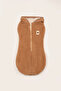 Baby Plush Sleeping Bag - Hooded Zippered Lined Welsoft Cosmonaut Swaddle