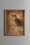 Owl - Vintage Patterned Painting - Fine Model