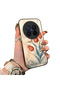 Vivo X200 Pro Compatible Silicone Edge Hard Back Case Tulip Pattern Lover Couple Phone Case