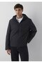 Hooded jacket jet black - 4
