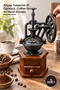 5 Pieces Manual Coffee Grinder – Wooden Design Hand Grinder, Coffee Grinder and Hand Grinder