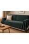 Sofa Cover / Bedspread Grass Green Plaid 100% Cotton 200X230 cm