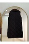 Hayrunisa Long Inflatable Vest with Squeeze Feature-En2223 Brown - 7