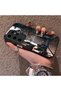 Samsung Galaxy S24 Ultra Compatible Silicone Edge Hard Back Case Galata Tower Patterned Phone Case - 2