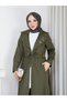 Elisa Waist-Tie Long Women's Trench Coat - 7