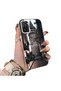 Poco M5S Compatible Silicone Edge Hard Back Case Galata Tower Patterned Phone Case
