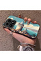 Mi 15t 5g Compatible Silicone Edge Hard Back Case Galata Tower Patterned Phone Case - 2