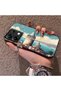 Poco X6 5g Compatible Silicone Edge Hard Back Case Galata Tower Patterned Phone Case - 2