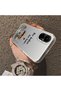 Realme 12 Lite Compatible Silicone Edge Hard Back Case Turkish Coffee Patterned Phone Case - 4