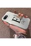 حافظة هاتف متوافقة مع iPhone 16e مصنوعة من السيليكون بحافة صلبة وخلفية صلبة بنمط حرف E للزوجين - 2