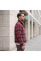 Plaid Lined Seasonal Jacket - 4