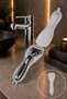 Shaving Razor Box - Travel Box - Shaving Kit Organizer - Shaving Box - Shaving Razor Container - Shaver Box (Silver)