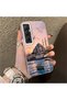 حافظة هاتف متوافقة مع Realme C65 مصنوعة من السيليكون بحافة صلبة وخلفية صلبة بنمط إسطنبول للزوجين - 3