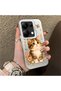 Poco M6 Pro 4g Compatible Silicone Edge Hard Back Case Cat Pattern Loving Couple Phone Case - 3
