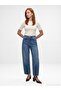 10878 Basic Crew Neck Buttoned Sweater-Ecru - 4