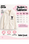 Girl's Plush Hooded Zippered Cardigan 9-12 Years Old - 7
