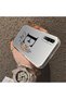 Samsung Galaxy A50S Compatible Silicone Edge Hard Back Case Letter E Patterned Lover Couple Phone Case - 4