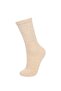 Women's Comfortable Elastic 3-Piece Cotton Long Socks (Ns) - 3