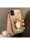Samsung Galaxy A05 Compatible Silicone Edge Hard Back Case Cat Patterned Lover Couple Phone Case - 3