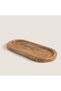 Spiga Wooden Boat Plate 36X16.5X2.5Cm Natural - 4