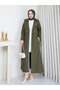Elisa Waist-Tie Long Women's Trench Coat