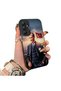 Samsung Galaxy A34 Compatible Silicone Edge Hard Back Case Ataturk Patterned Phone Case