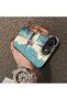 iPhone 16E Compatible Silicone Edge Hard Back Case Galata Tower Patterned Phone Case - 4