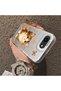 iPhone 16E Compatible Silicone Edge Hard Back Case Cat Pattern Lover Couple Phone Case - 4