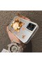 Samsung Galaxy A06 Compatible Silicone Edge Hard Back Case Cat Patterned Lover Couple Phone Case - 4