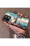 Vivo Y28 Compatible Silicone Edge Hard Back Case Galata Tower Patterned Phone Case - 2