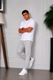 Unisex Regular Ribbed Long Sweatpants - 2