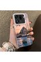 Oppo Find X9 Pro 5g Compatible Silicone Edge Hard Back Case Istanbul Patterned Couple Phone Case - 3