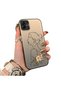 Samsung Galaxy A04E Compatible Silicone Edge Hard Back Case Line Art Patterned Phone Case