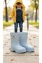 Children's Rain Boots Waterproof Colorful Patterned Boots - 4
