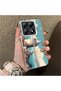 Mi 14t Pro 5g Compatible Silicone Edge Hard Back Case Galata Tower Patterned Phone Case - 3