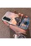 Samsung Galaxy S22 Compatible Silicone Edge Hard Back Case Istanbul Patterned Couple Phone Case - 2