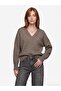 10888 Wool Blend V-Neck Sweater-K.Vizon M. - 3