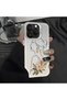 Realme 12 Lite Compatible Silicone Edge Hard Back Case Line Art Patterned Phone Case - 8