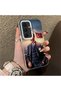 Samsung Galaxy S25 Fe Compatible Silicone Edge Hard Back Case Ataturk Patterned Phone Case - 3