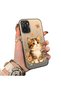 Redmi Note 10 4g Compatible Silicone Edge Hard Back Case Cat Pattern Loving Couple Phone Case
