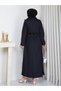 Elisa Waist-Tie Long Women's Trench Coat - 8