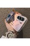 Tecno Camon 40 Compatible Silicone Edge Hard Back Case Istanbul Patterned Couple Phone Case - 4