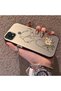 Oppo A15 Compatible Silicone Edge Hard Back Case Line Art Patterned Phone Case - 2
