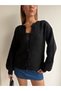 Ribbed Threaded Closure Knitwear Cardigan - 7