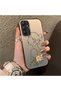 Samsung Galaxy A34 5g Compatible Silicone Edge Hard Back Case Line Art Patterned Phone Case - 3